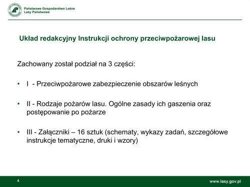 Instrukcja ochrony przeciwpożarowej lasu z 2011 r. - Instytut ...