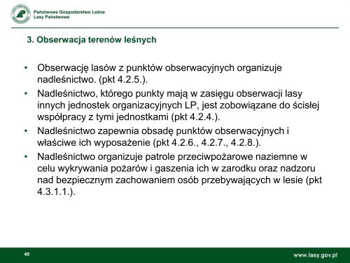 Instrukcja ochrony przeciwpożarowej lasu z 2011 r. - Instytut ...