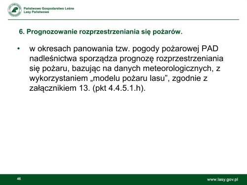 Instrukcja ochrony przeciwpożarowej lasu z 2011 r. - Instytut ...