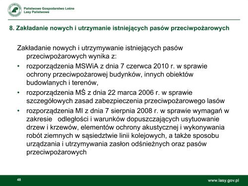 Instrukcja ochrony przeciwpożarowej lasu z 2011 r. - Instytut ...