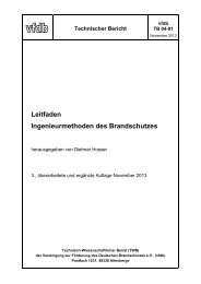 Leitfaden Ingenieurmethoden im Brandschutz - iBMB