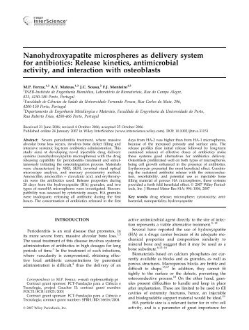 Nanohydroxyapatite microspheres as delivery system.pdf - IBMC ...