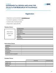 Registration - IBMC