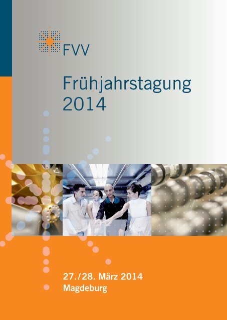 Tagungsprogramm - FVV
