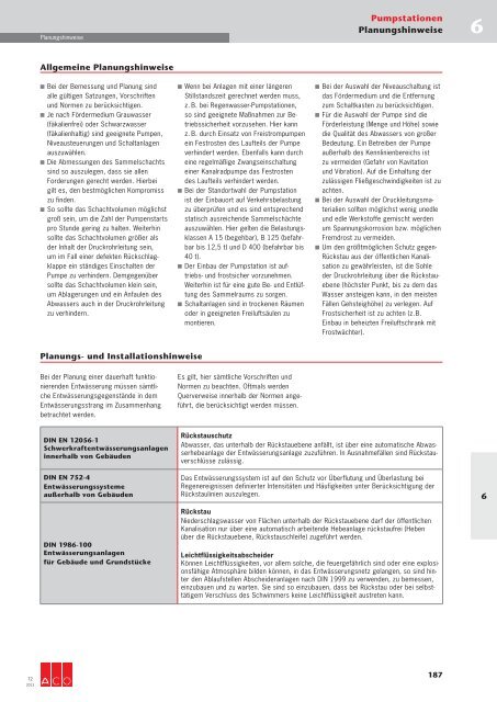 Download gesamtes Technisches Handbuch T2 (19 ... - ACO Tiefbau