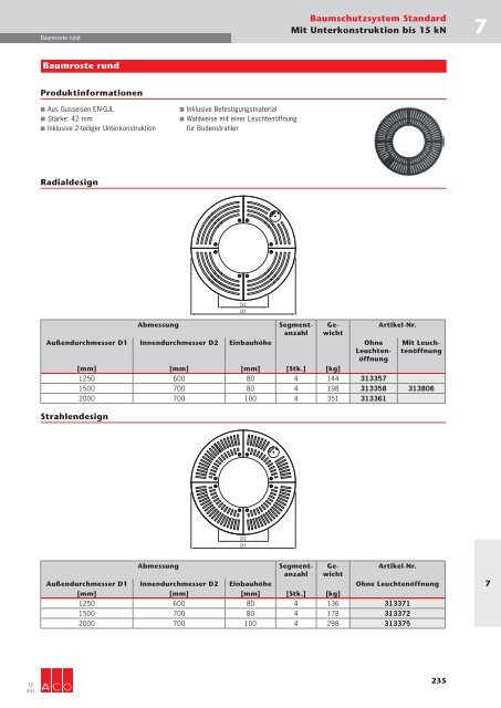 Download gesamtes Technisches Handbuch T2 (19 ... - ACO Tiefbau