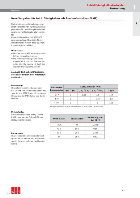 Download gesamtes Technisches Handbuch T2 (19 ... - ACO Tiefbau