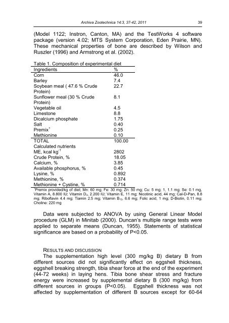 Protein requirement of Japanese quail (Coturnix coturnix ... - IBNA