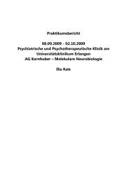 Ilia Kats, Psychiatrische und Psychotherapeutische Klinik Erlangen