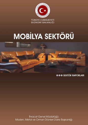 Mobilya SektÃ¶rÃ¼ - Ä°hracat Bilgi Platformu