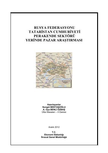 rusya federasyonu tataristan cumhuriyeti perakende sektÃ¶rÃ¼ yerinde ...