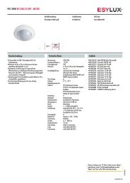 PD-C SERIE PD-C360i/24 DRY - MASTER - ESYLUX