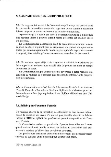 Rapport annuel 1992.pdf - IBR