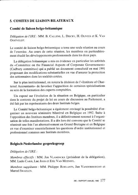 Rapport annuel 1992.pdf - IBR