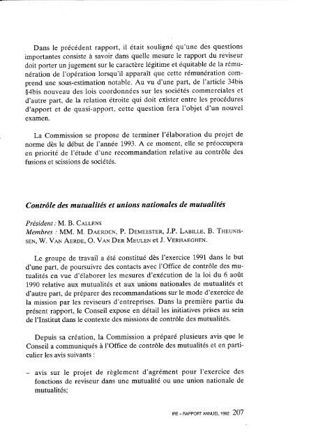 Rapport annuel 1992.pdf - IBR