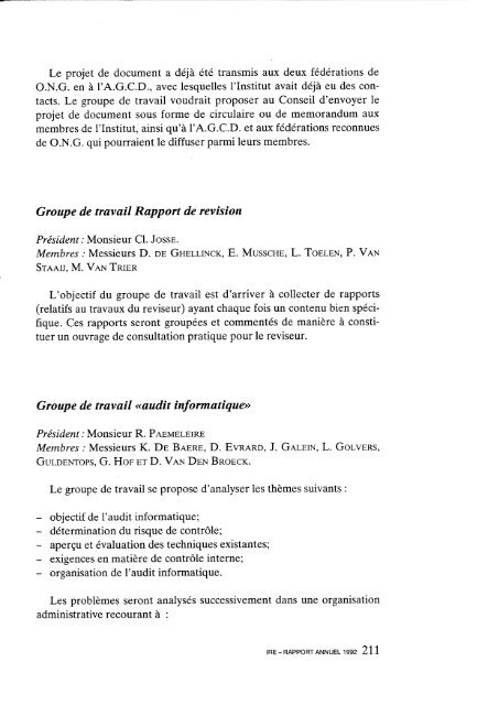 Rapport annuel 1992.pdf - IBR