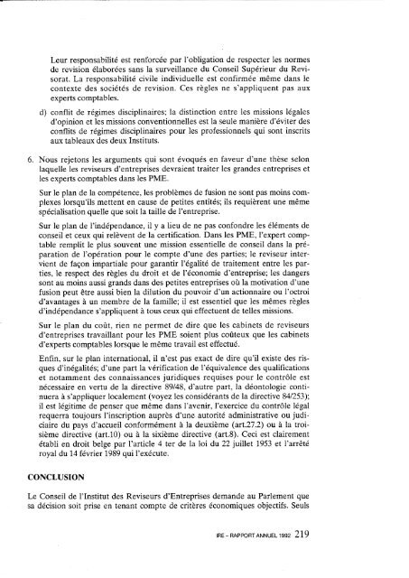 Rapport annuel 1992.pdf - IBR