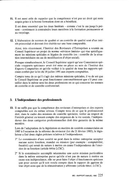 Rapport annuel 1992.pdf - IBR