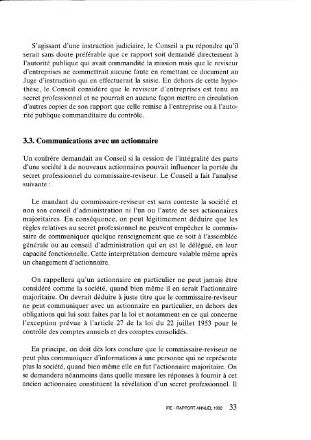 Rapport annuel 1992.pdf - IBR