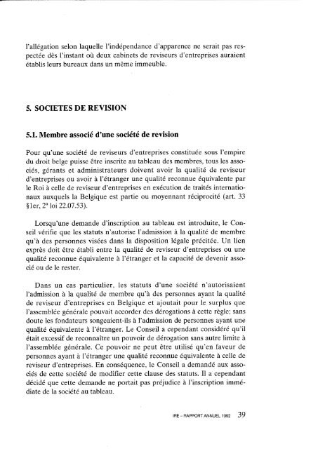 Rapport annuel 1992.pdf - IBR