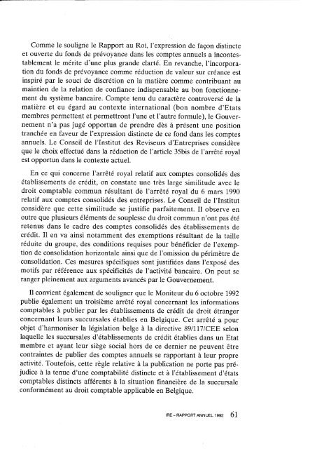 Rapport annuel 1992.pdf - IBR