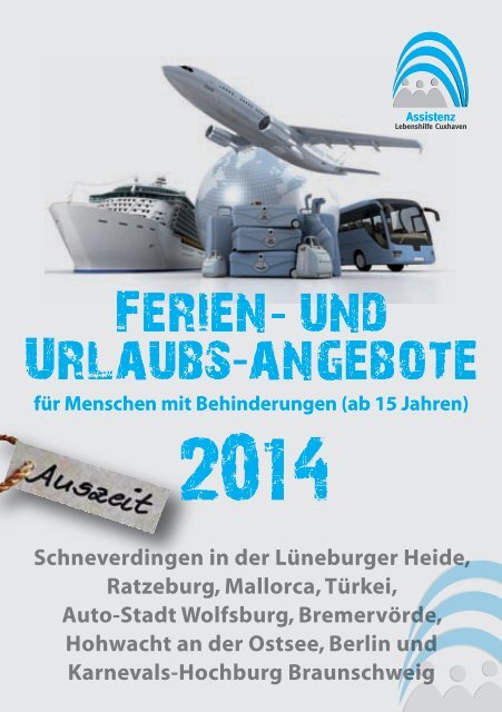 Ferien- und Urlaubsangebote 2014 - Lebenshilfe Cuxhaven