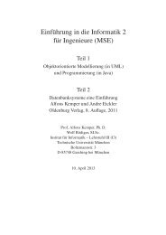 Objektorientierte Modellierung (in UML) - Lehrstuhl fÃ¼r ...