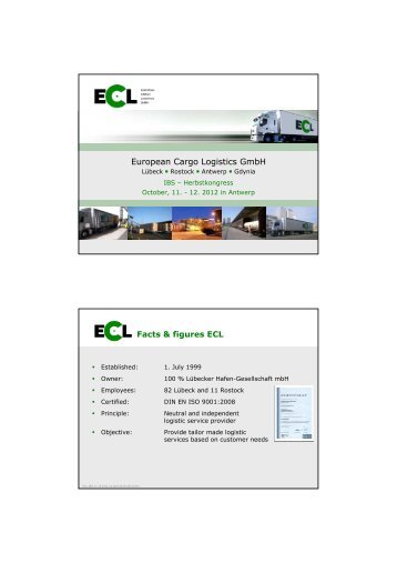 European Cargo Logistics GmbH - (IBS) eV