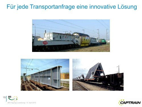 PrÃ¤sentation Captrain - (IBS) eV