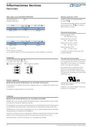 Eléctricas/Hidráulicas (Documento PDF 209 KB) - BRINKMANN ...