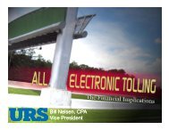 The Financial Implications of Going to All-Electronic Tolling