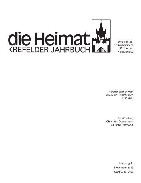 1- 12 - Verein fÃ¼r Heimatkunde Krefeld