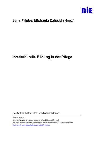 (Hrsg.): Interkulturelle Bildung in der Pflege - Deutsches Institut fÃ¼r ...