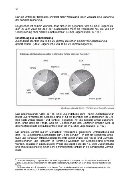 Globale Entwicklung - Bildung fÃ¼r nachhaltige Entwicklung ...