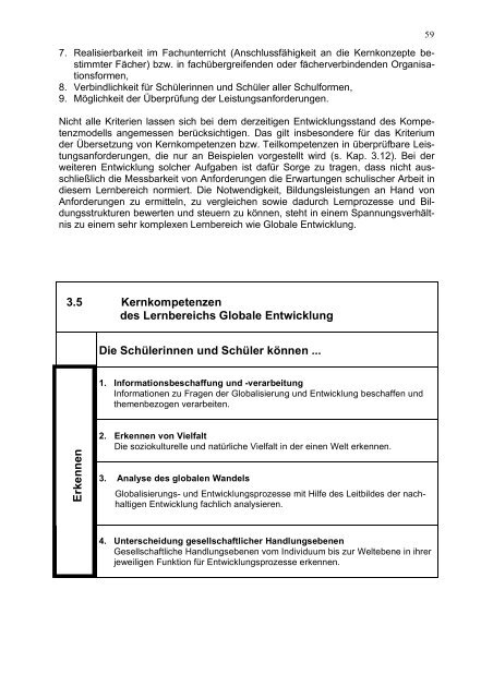 Globale Entwicklung - Bildung fÃ¼r nachhaltige Entwicklung ...