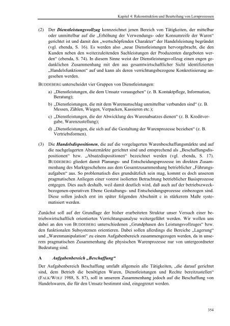 4. Konzept zur analytischen Rekonstruktion und zur Beurteilung von ...