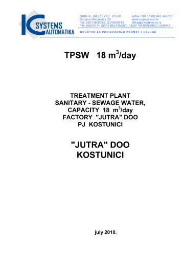 TPSW Reference 1 - IC SYSTEMS automatika