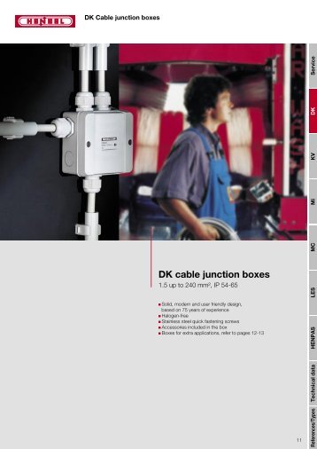 DK cable junction boxes - IC SYSTEMS automatika