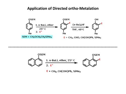 Organometallic compounds