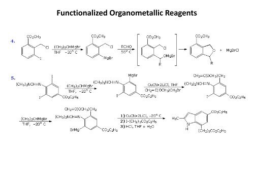 Organometallic compounds