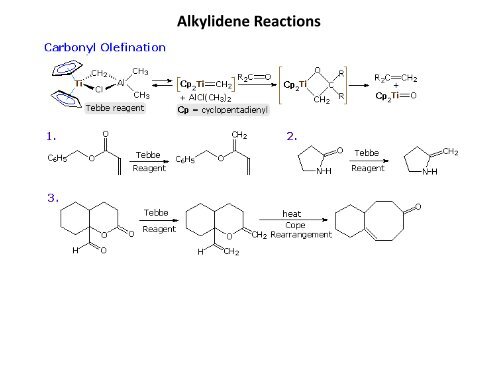 Organometallic compounds