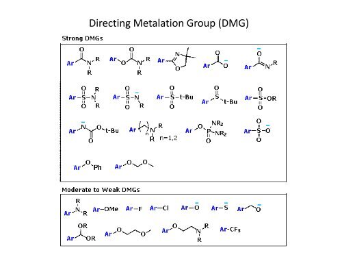 Organometallic compounds