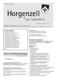 Ausgabe vom 07. Juni 2013 - Horgenzell