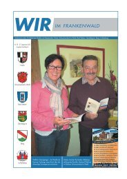 Wir im Frankenwald 39/2013 - Gemeinde GeroldsgrÃ¼n