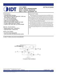 idt74lvc2245a 3.3v cmos octal bus transceiver with 3-state outputs ...