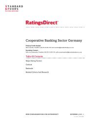 Cooperative Banking Sector Germany - Bundesverband der ...