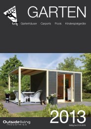 Katalog Karibu Garten 2013 Teil 1 - Beinbrech Holz- und ...
