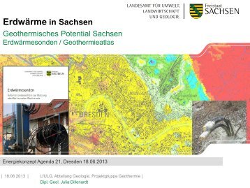 Nutzung und Potentiale der oberflÃ¤chennahen Geothermie in ...