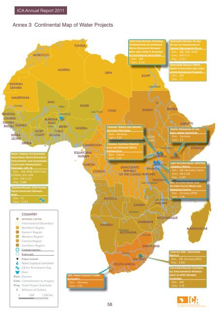 ICA Annual Report 2011 - The Infrastructure Consortium for Africa