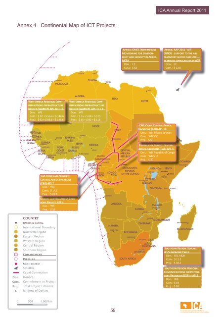 ICA Annual Report 2011 - The Infrastructure Consortium for Africa